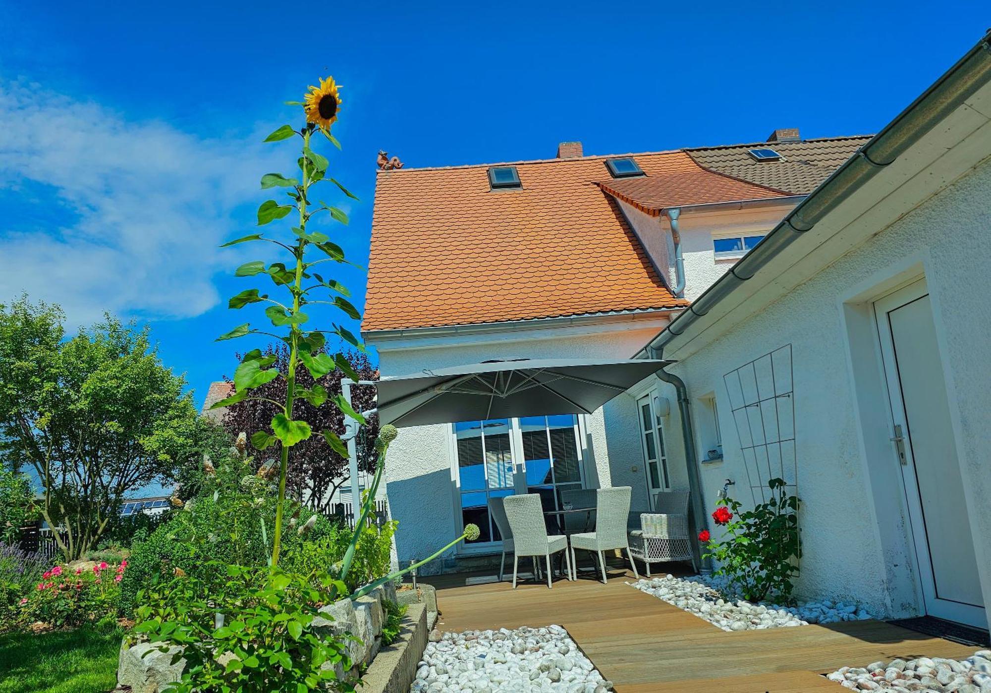 Villa Ferienhaus Rosengarten Selb Exterior foto