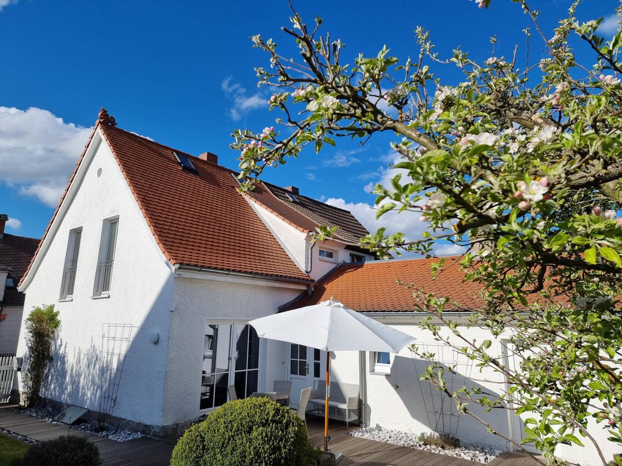 Villa Ferienhaus Rosengarten Selb Exterior foto