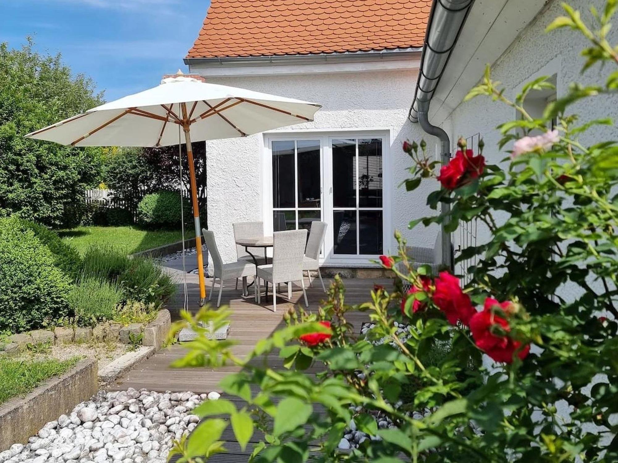 Villa Ferienhaus Rosengarten Selb Exterior foto